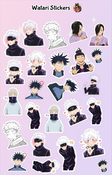 Стікерпак "Магічна битва V3" Stickers-13 фото