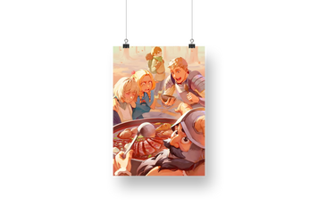 Постер "
Підземелля Смакоти" V4 Delicious-in-Dungeon-4 фото