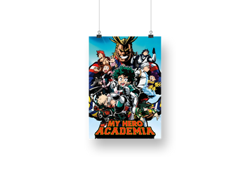 Постер "Моя академія героїв" V9 My-hero-academia-poster-9 фото