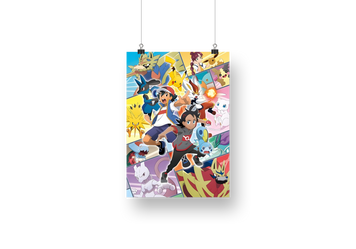 Постер "Покемони" V1 Pokemon-poster-1 фото