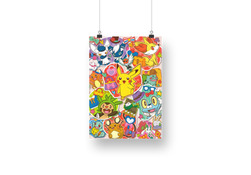 Постер "Покемони" V5 Pokemon-poster-5 фото
