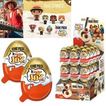 Kinder Joy One Piece ЯЩИК 72шт. ТОП ЦІНА KinderJoyOPBOX фото
