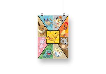 Постер "Покемони" V9 Pokemon-poster-9 фото